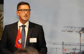    Uwe Büscher, Vorstand der Dortmunder Hafen AG  HafenabendDortmund2 