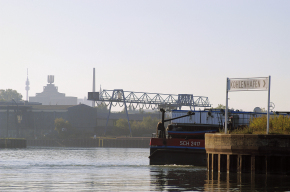    Der Dortmunder Hafen, ein wichtiger Teil des Logistikstandortes Dortmund   Quellenangabe: Dortmunder Hafen AG / Vogelsang 