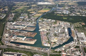  Luftaufnahme 2007    Quellenangabe: Dortmunder Hafen AG 